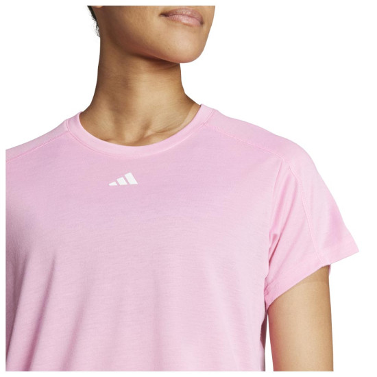 Adidas Γυναικεία κοντομάνικη μπλούζα Aeroready Train-Essentials Minimal Branding Crewneck Tee Adidas Γυναικεία κοντομάνικη μπλούζα Aeroready Train-Essentials Minimal Branding Crewneck Tee